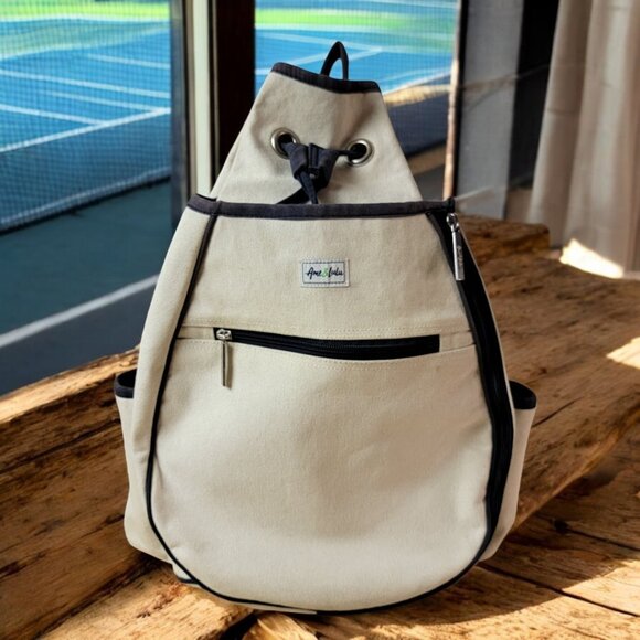 Ame & Lulu Hamptons Tennis Backpack - Good Condition - Picture 1 of 10